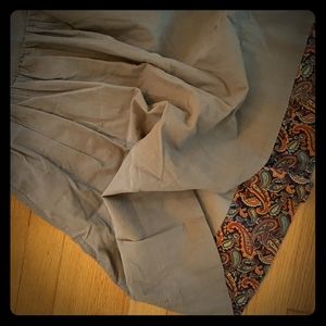 Vintage Anthropologie Corduroy Skirt